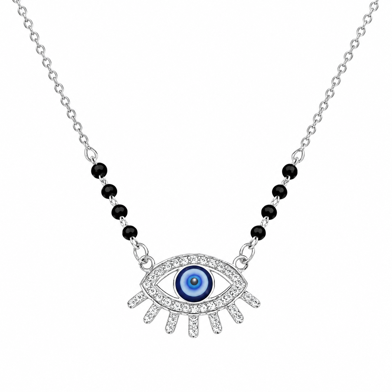 Evil Eye 925 Silver Mangalsutra